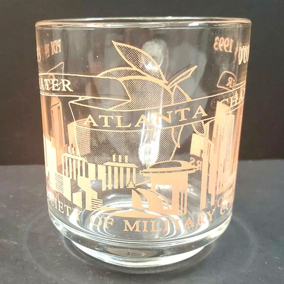 Luminarc Glass Mug 3.5" June 4 1993 Greater Atlanta Chapter PDI - Picture 3 of 12